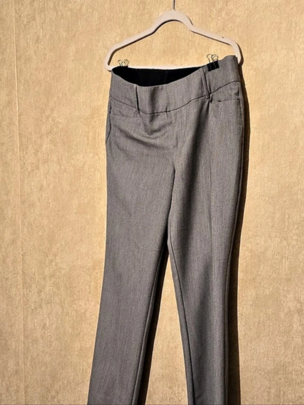 APT.9 Gray Straight Leg Pants Size 10